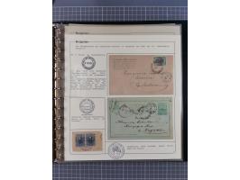 1906/38, RURAL POSTS, specialized collection with 71 covers and cards, showing a fine array of postmarks with many fine strik