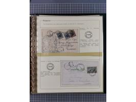 1906/38, RURAL POSTS, specialized collection with 71 covers and cards, showing a fine array of postmarks with many fine strik