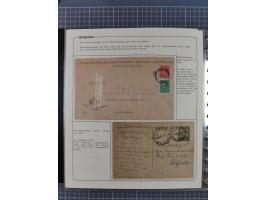 1906/38, RURAL POSTS, specialized collection with 71 covers and cards, showing a fine array of postmarks with many fine strik