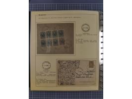 1906/38, RURAL POSTS, specialized collection with 71 covers and cards, showing a fine array of postmarks with many fine strik