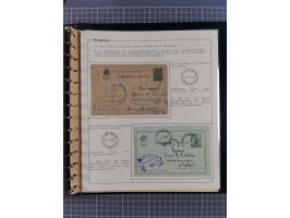 1906/38, RURAL POSTS, specialized collection with 71 covers and cards, showing a fine array of postmarks with many fine strik