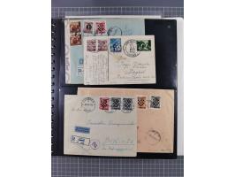 1941/95 (ca.), mint never hinged/unused and used collection with some covers, including Officials and Postage Dues, strength 