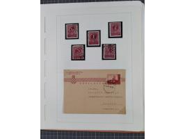 1941/95 (ca.), mint never hinged/unused and used collection with some covers, including Officials and Postage Dues, strength 