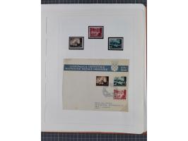 1941/95 (ca.), mint never hinged/unused and used collection with some covers, including Officials and Postage Dues, strength 