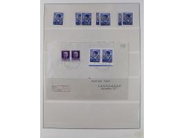 1941/43 (ca.), mint never hinged/unused and used collection with 21 covers, including German Occupation of Montenegro and Zar