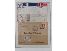 1941/43 (ca.), mint never hinged/unused and used collection with 21 covers, including German Occupation of Montenegro and Zar