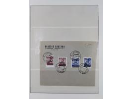 1941/43 (ca.), mint never hinged/unused and used collection with 21 covers, including German Occupation of Montenegro and Zar