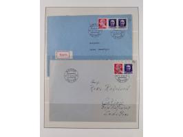 1941/43 (ca.), mint never hinged/unused and used collection with 21 covers, including German Occupation of Montenegro and Zar