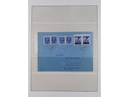 1941/43 (ca.), mint never hinged/unused and used collection with 21 covers, including German Occupation of Montenegro and Zar