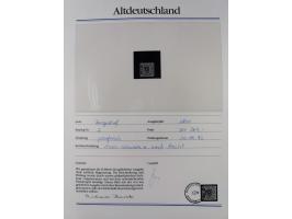 1981/1920, postfrische Sammlung aus Abobezug, dabei einige bessere Ausgaben Bayern, Bergedorf und Thurn und Taxis, gute Erhal