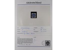 1981/1920, postfrische Sammlung aus Abobezug, dabei einige bessere Ausgaben Bayern, Bergedorf und Thurn und Taxis, gute Erhal