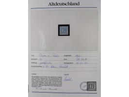 1981/1920, postfrische Sammlung aus Abobezug, dabei einige bessere Ausgaben Bayern, Bergedorf und Thurn und Taxis, gute Erhal