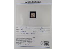 1981/1920, postfrische Sammlung aus Abobezug, dabei einige bessere Ausgaben Bayern, Bergedorf und Thurn und Taxis, gute Erhal