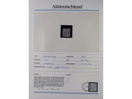 1981/1920, postfrische Sammlung aus Abobezug, dabei einige bessere Ausgaben Bayern, Bergedorf und Thurn und Taxis, gute Erhal