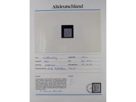 1981/1920, postfrische Sammlung aus Abobezug, dabei einige bessere Ausgaben Bayern, Bergedorf und Thurn und Taxis, gute Erhal