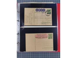 1941/44, kleine Partie mit 34 Briefen und Karten, Schwerpunkt Serbien und Laibach, mit R-Brief und Mischfrankaturen, etc., me