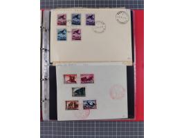 1941/44, kleine Partie mit 34 Briefen und Karten, Schwerpunkt Serbien und Laibach, mit R-Brief und Mischfrankaturen, etc., me