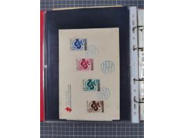 1941/44, kleine Partie mit 34 Briefen und Karten, Schwerpunkt Serbien und Laibach, mit R-Brief und Mischfrankaturen, etc., me