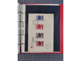 1941/44, kleine Partie mit 34 Briefen und Karten, Schwerpunkt Serbien und Laibach, mit R-Brief und Mischfrankaturen, etc., me