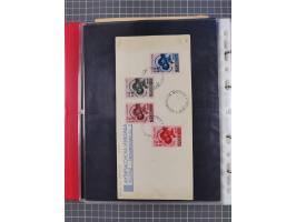 1941/44, kleine Partie mit 34 Briefen und Karten, Schwerpunkt Serbien und Laibach, mit R-Brief und Mischfrankaturen, etc., me