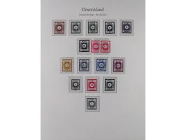 1945/49, in den Hauptnummern überkomplette, fast ausnahmslos postfrische Sammlung, inkl. Mi.-Nr. BIa/b postfrisch bzw. ungebr