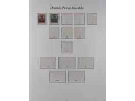 China-Togo, postfrische Sammlung mit besseren Ausgaben aus Borek Abonnement, dabei Mark und Dollar Werte, u.a. DSWA Mi.-Nr. 2