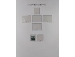 China-Togo, postfrische Sammlung mit besseren Ausgaben aus Borek Abonnement, dabei Mark und Dollar Werte, u.a. DSWA Mi.-Nr. 2