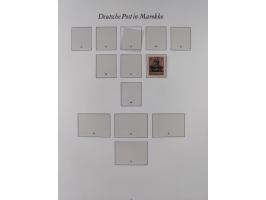 China-Togo, postfrische Sammlung mit besseren Ausgaben aus Borek Abonnement, dabei Mark und Dollar Werte, u.a. DSWA Mi.-Nr. 2