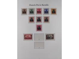 China-Togo, postfrische Sammlung mit besseren Ausgaben aus Borek Abonnement, dabei Mark und Dollar Werte, u.a. DSWA Mi.-Nr. 2