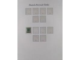 China-Togo, postfrische Sammlung mit besseren Ausgaben aus Borek Abonnement, dabei Mark und Dollar Werte, u.a. DSWA Mi.-Nr. 2