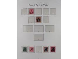 China-Togo, postfrische Sammlung mit besseren Ausgaben aus Borek Abonnement, dabei Mark und Dollar Werte, u.a. DSWA Mi.-Nr. 2