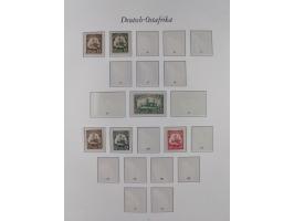 China-Togo, postfrische Sammlung mit besseren Ausgaben aus Borek Abonnement, dabei Mark und Dollar Werte, u.a. DSWA Mi.-Nr. 2