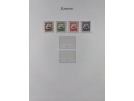 China-Togo, postfrische Sammlung mit besseren Ausgaben aus Borek Abonnement, dabei Mark und Dollar Werte, u.a. DSWA Mi.-Nr. 2