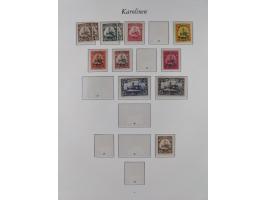 China-Togo, postfrische Sammlung mit besseren Ausgaben aus Borek Abonnement, dabei Mark und Dollar Werte, u.a. DSWA Mi.-Nr. 2