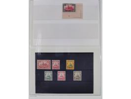 China-Togo, postfrische Sammlung mit besseren Ausgaben aus Borek Abonnement, dabei Mark und Dollar Werte, u.a. DSWA Mi.-Nr. 2