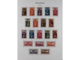 1920/59, postfrische und winzig ungebrauchte Sammlung, bis auf einige frühe kleine Werte komplett, dabei u.a. Mi.-Nr. 16I und