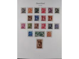 1920/59, postfrische und winzig ungebrauchte Sammlung, bis auf einige frühe kleine Werte komplett, dabei u.a. Mi.-Nr. 16I und