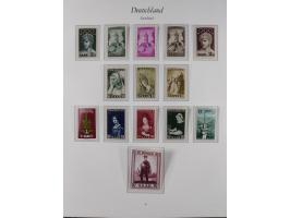 1920/59, postfrische und winzig ungebrauchte Sammlung, bis auf einige frühe kleine Werte komplett, dabei u.a. Mi.-Nr. 16I und