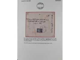 1840/1912, Vilayet of Selanik / Salonica&nbsp;: The collection on leaves with covers/ cards (19) including 1840 prefilatelic 