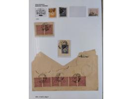 1870/1918, Postal History of Ottoman Iraq including four covers with cancellations of Kerbela, Bagdad and Nedjef Echref, on s