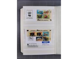 FAUNA: 1940/90 (ca.), collection in album starting with Western Australia Swans, many animal series from Lebanon and Turkey, 