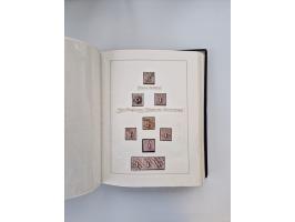 1859/67, die verbleibende gestempelte Sammlung mit lose Marken, Einheiten, Briefstücken und rund 40 frankierten Briefen und G