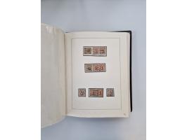 1859/67, die verbleibende gestempelte Sammlung mit lose Marken, Einheiten, Briefstücken und rund 40 frankierten Briefen und G