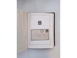 1859/67, die verbleibende gestempelte Sammlung mit lose Marken, Einheiten, Briefstücken und rund 40 frankierten Briefen und G