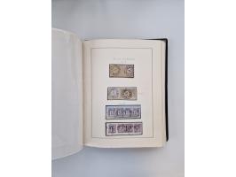 1859/67, die verbleibende gestempelte Sammlung mit lose Marken, Einheiten, Briefstücken und rund 40 frankierten Briefen und G