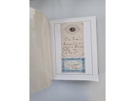 1859/67, die verbleibende gestempelte Sammlung mit lose Marken, Einheiten, Briefstücken und rund 40 frankierten Briefen und G