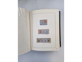 1859/67, die verbleibende gestempelte Sammlung mit lose Marken, Einheiten, Briefstücken und rund 40 frankierten Briefen und G