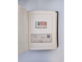 1859/67, die verbleibende gestempelte Sammlung mit lose Marken, Einheiten, Briefstücken und rund 40 frankierten Briefen und G