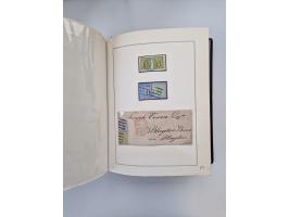 1859/67, die verbleibende gestempelte Sammlung mit lose Marken, Einheiten, Briefstücken und rund 40 frankierten Briefen und G