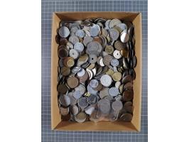 ALLE WELT: 1920/1979 ca., bunte Mischung Umlaufmünzen, ca. 4 kg